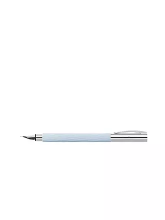 FABER-CASTELL | Bolígrafo giratorio AMBITION ITALIC ICE BLUE | keine Farbe